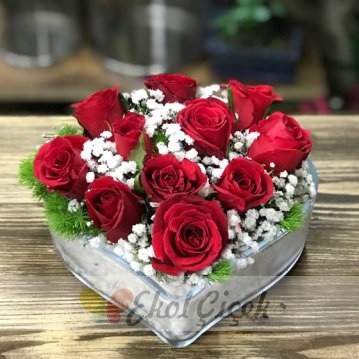 Kalp Camda 11 Gül