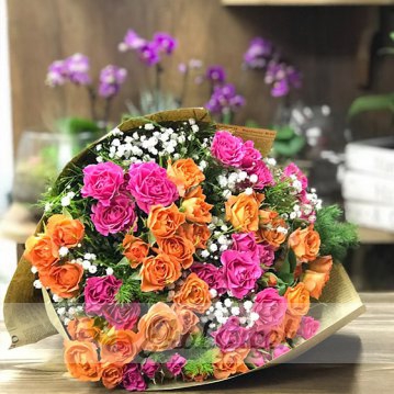 Mini Gül Buketi